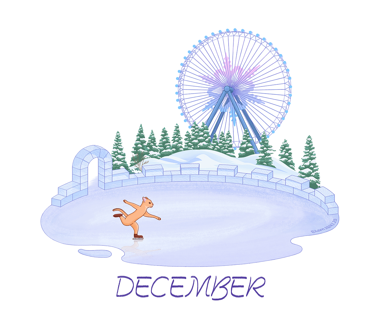 2025年台历（图ZMzc0NzQxMDky） - 创作习作 - 站酷设计师喵了个咪0_0原创素材 - 站酷ZCOOL