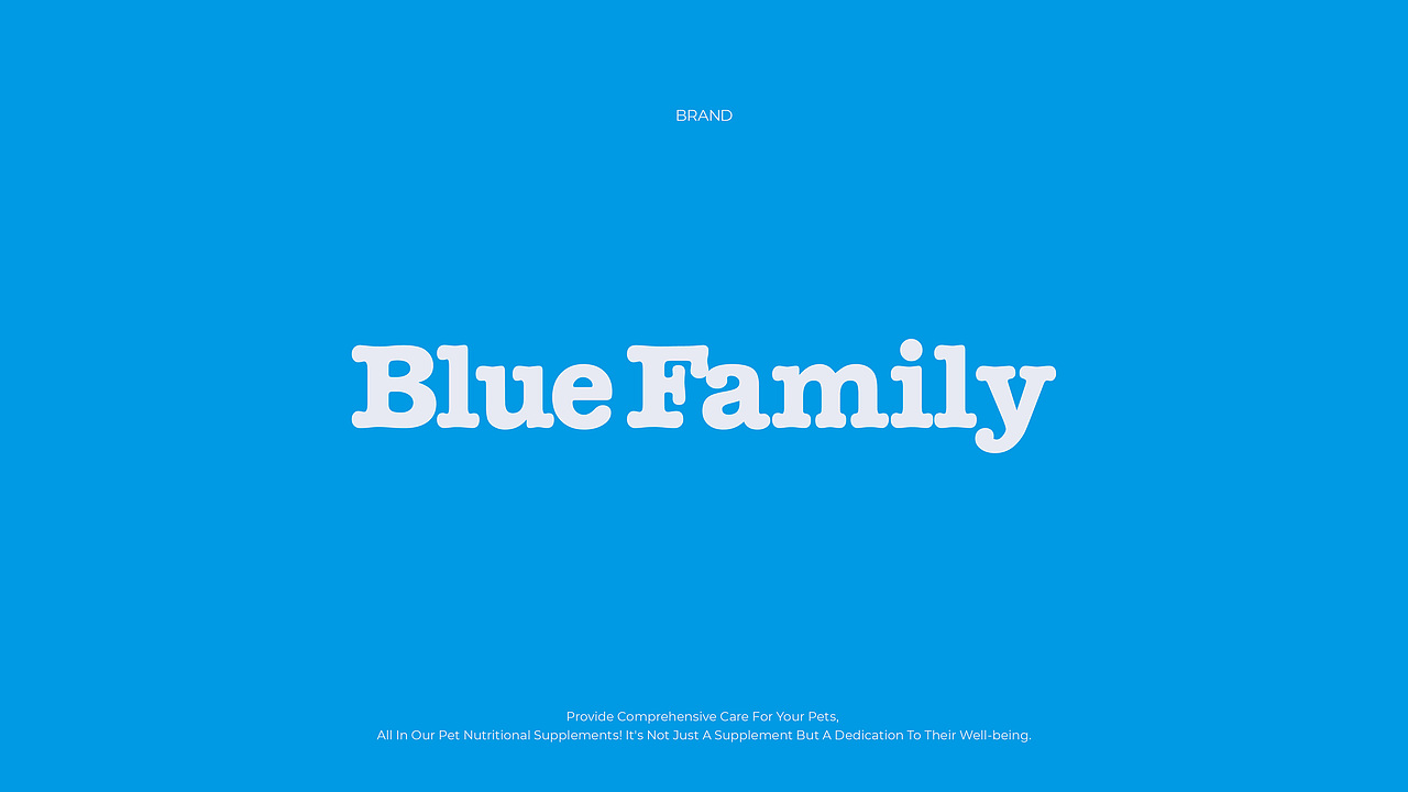 Blue Family 宠物营养补充剂 包装设计（图ZMzc0NzQ3NDk2） - 包装 - 站酷设计师大白菜Cab8age原创素材 - 站酷ZCOOL