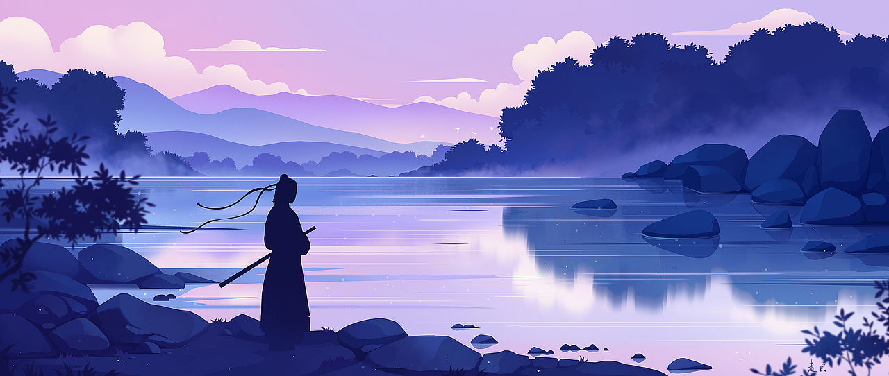 场景插画速涂习作