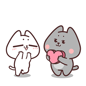 猫与熊 猫咪小N小Q的甜蜜日常表情包 | 原创IP可授权（图ZMzc0NzUyMTEy） - 网络表情 - 站酷设计师猫与熊原创素材 - 站酷ZCOOL