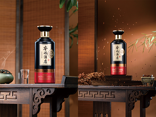 睿达酒庄&白酒拍摄案例 酒类摄影 产品摄影 静物摄影