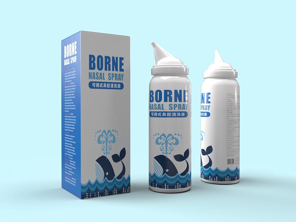 鼻腔喷雾器包装