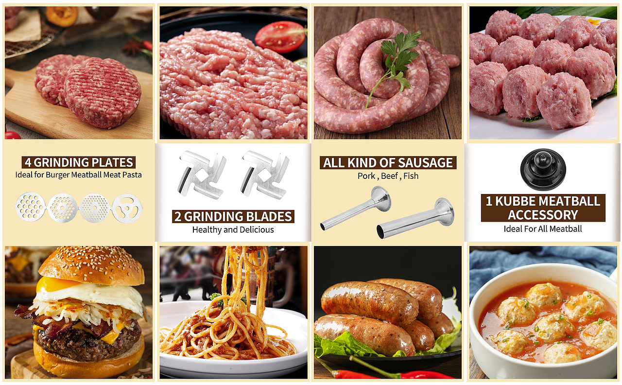 肉类研磨套件亚马逊产品图片设计案例分享/主副图/A+