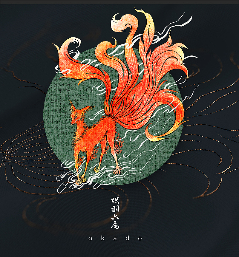 作品集 | 个人理解中的国风演绎—原创汉服图案设计（图ZMzc0NzY2NzQ4） - 图案 - 站酷设计师okado原创素材 - 站酷ZCOOL