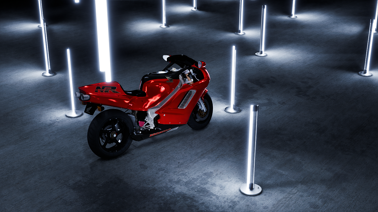 【Twinmotion】Honda NR750 1994