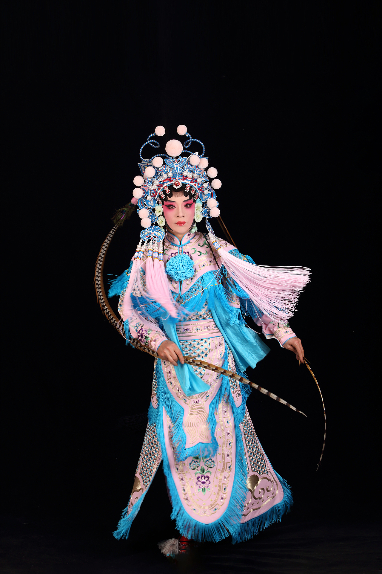 我的京剧照 武旦刀马旦 戏曲人物扈家庄扈三娘4