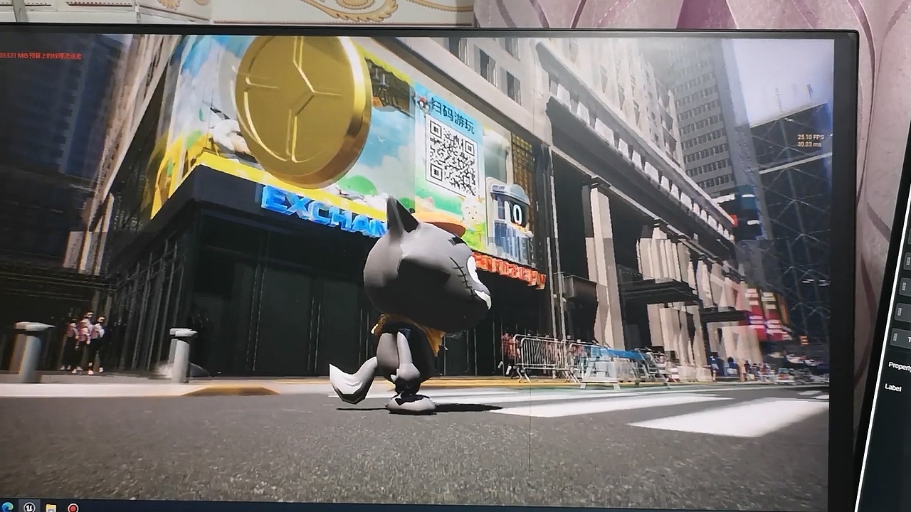 UE5手机与裸眼3D交互案例《抓娃娃》