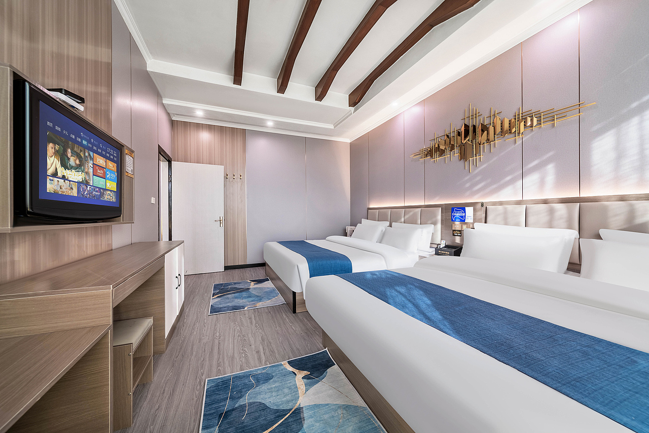 重庆市丰都县酒店拍摄|江畔假日酒店|酒店摄影