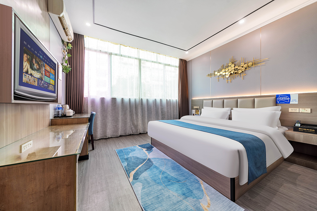 重庆市丰都县酒店拍摄|江畔假日酒店|酒店摄影