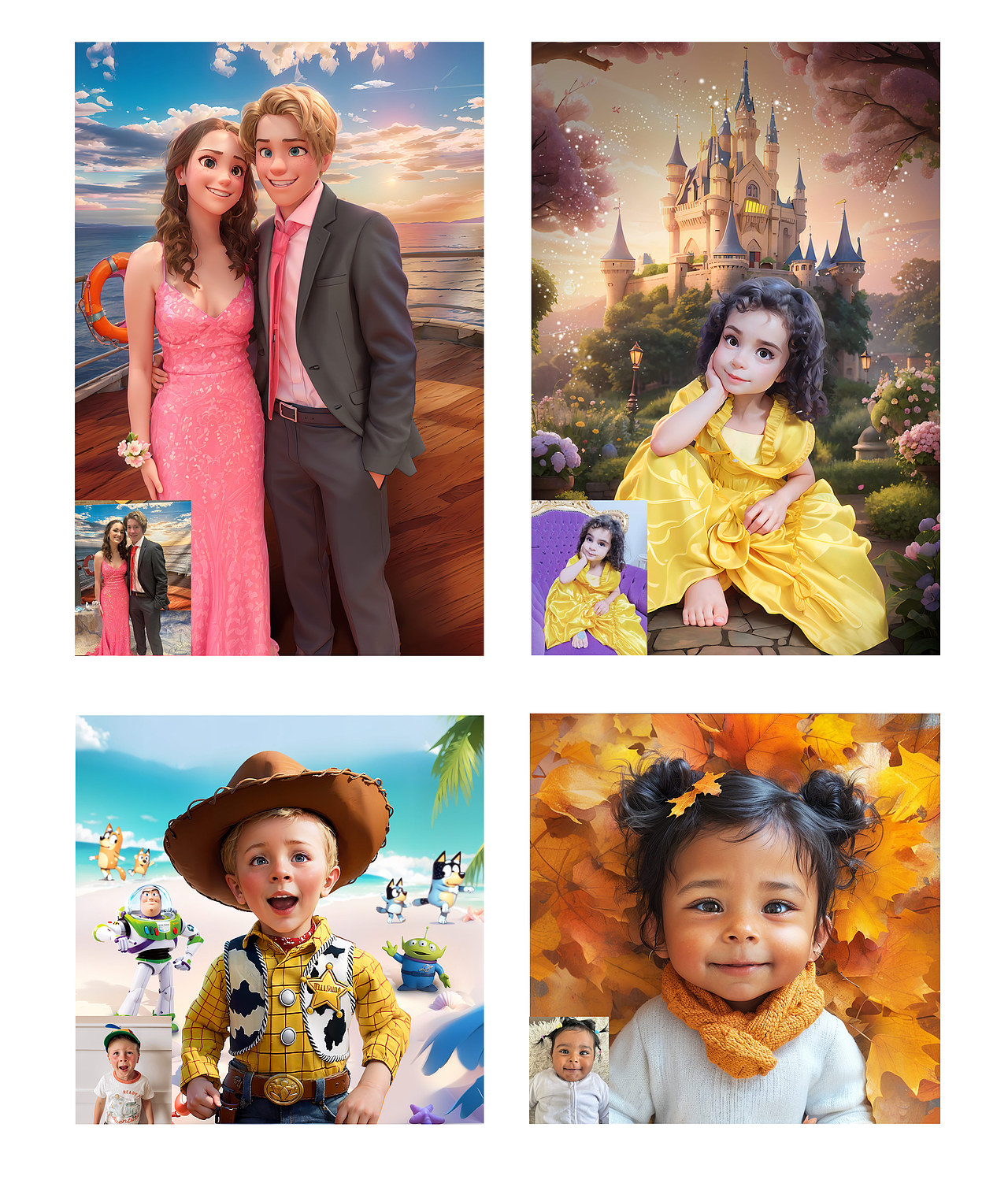 AI魔法师:将您的照片变身皮克斯动画明星