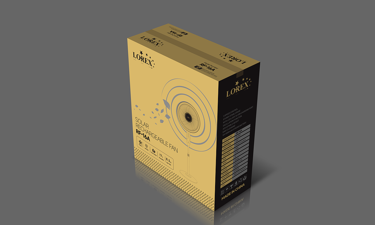 出口风扇包装 I 牛皮纸纸箱 I 上下盖平口盒型（图ZMzc0Nzg2ODQw） - 包装 - 站酷设计师MEIG梅工设计原创素材 - 站酷ZCOOL