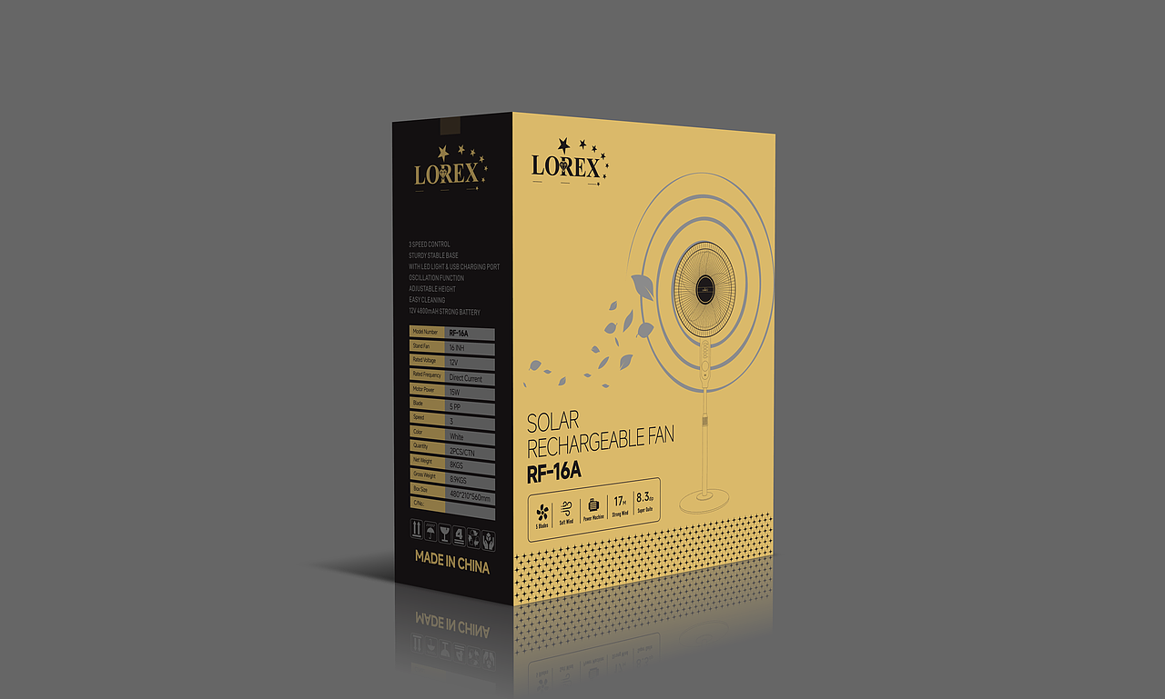 出口风扇包装 I 牛皮纸纸箱 I 上下盖平口盒型（图ZMzc0Nzg2ODMy） - 包装 - 站酷设计师MEIG梅工设计原创素材 - 站酷ZCOOL