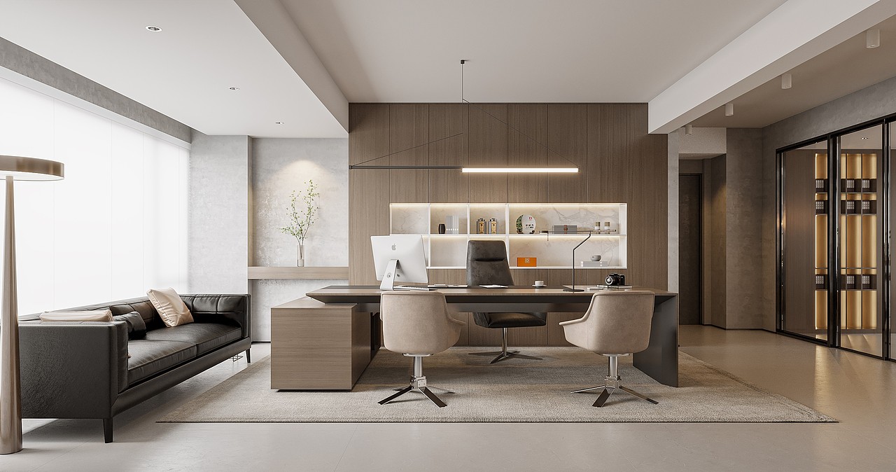 办公空间效果图表现（图ZMzc0Nzg4NDIw） - 家装设计 - 站酷设计师王彤ing原创素材 - 站酷ZCOOL