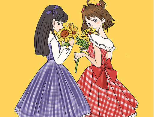 向日葵女孩