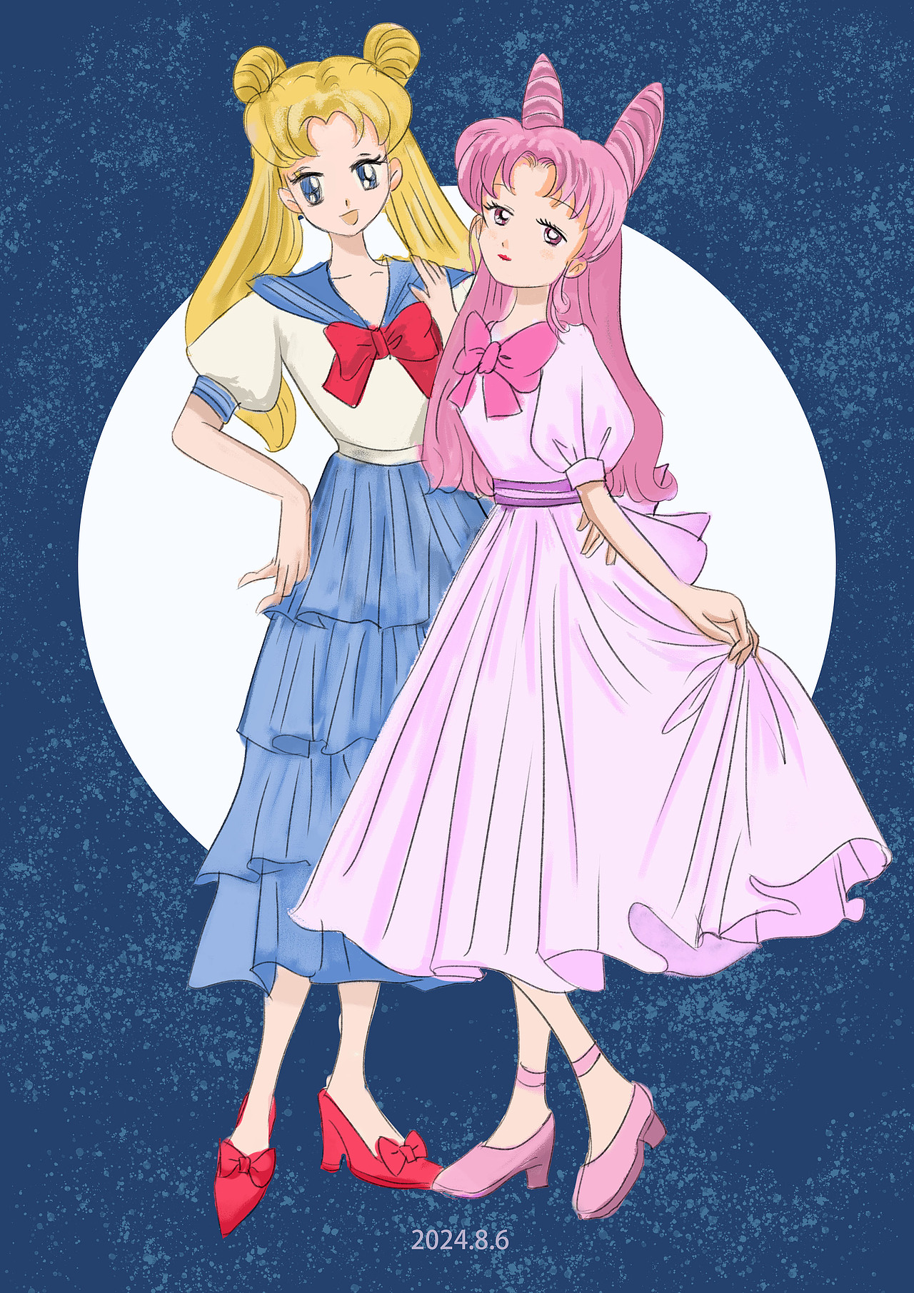 月光下的女孩（图ZMzc0Nzg5NDQw） - 创作习作 - 站酷设计师泉水甘棠原创素材 - 站酷ZCOOL