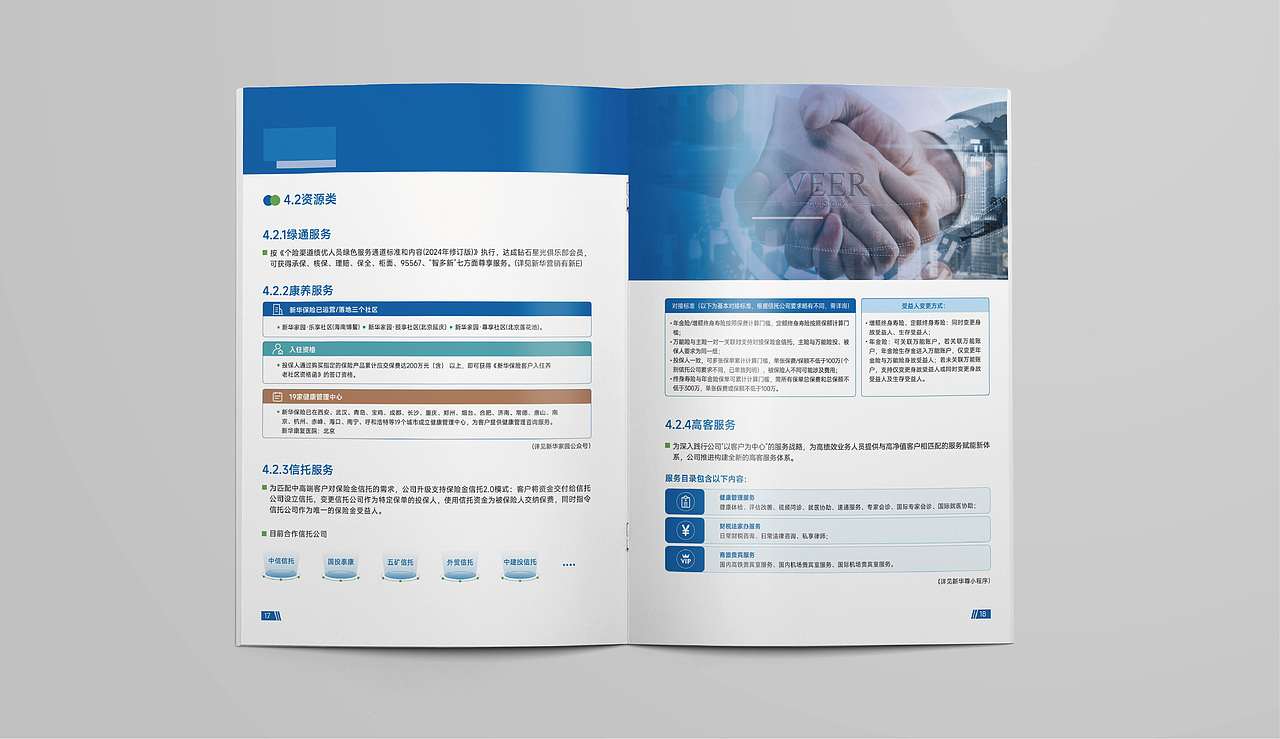 成都画册设计/新华人寿保险画册设计/保险类宣传册设计