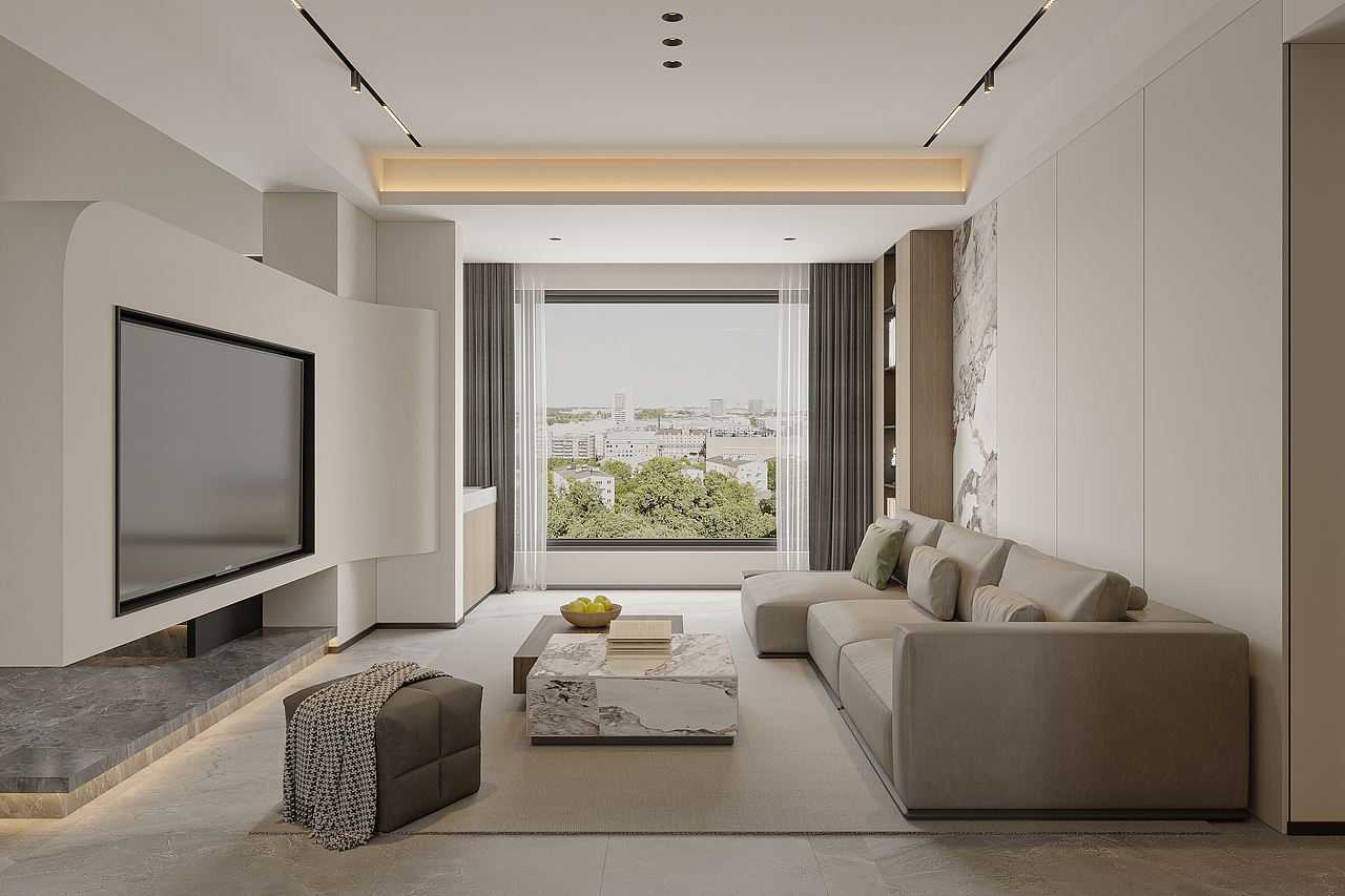 复式-家装-客餐厅