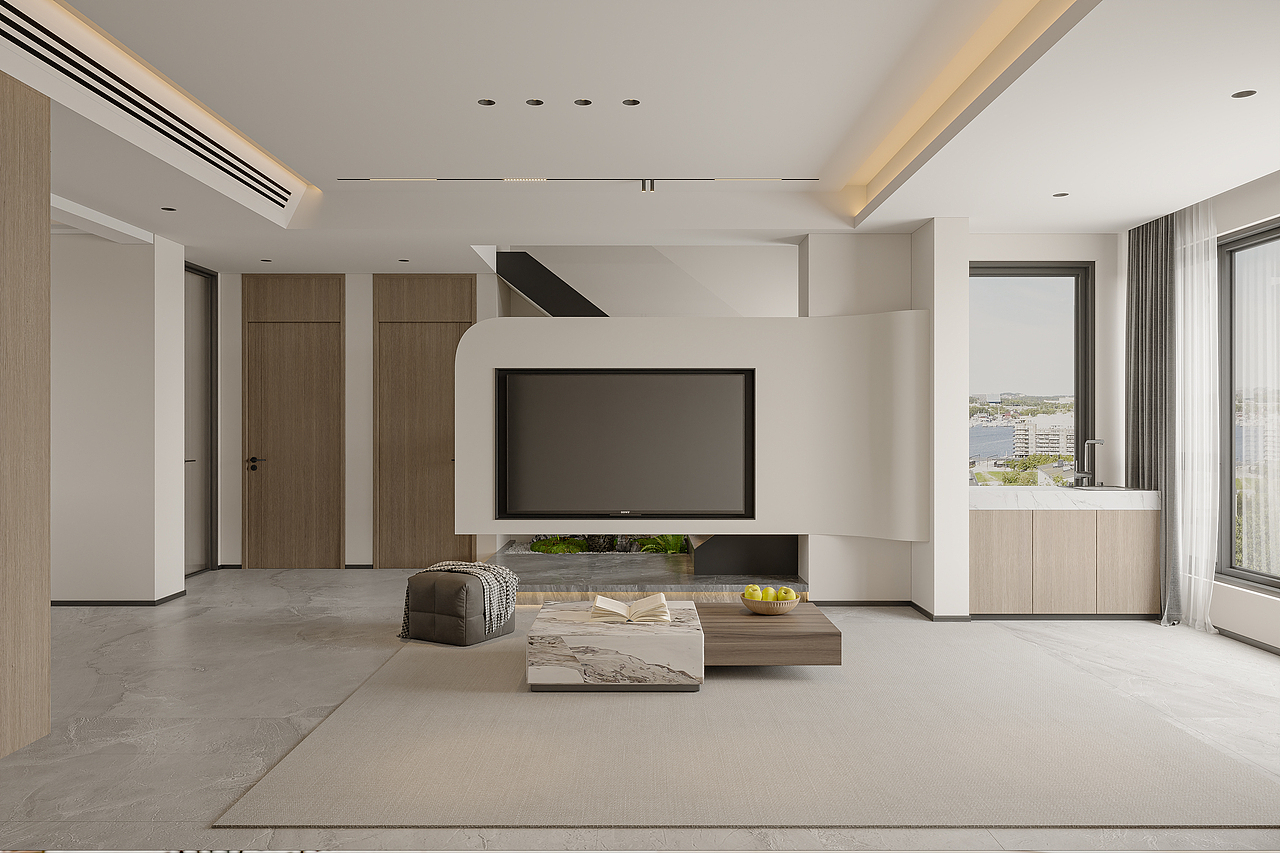 复式-家装-客餐厅