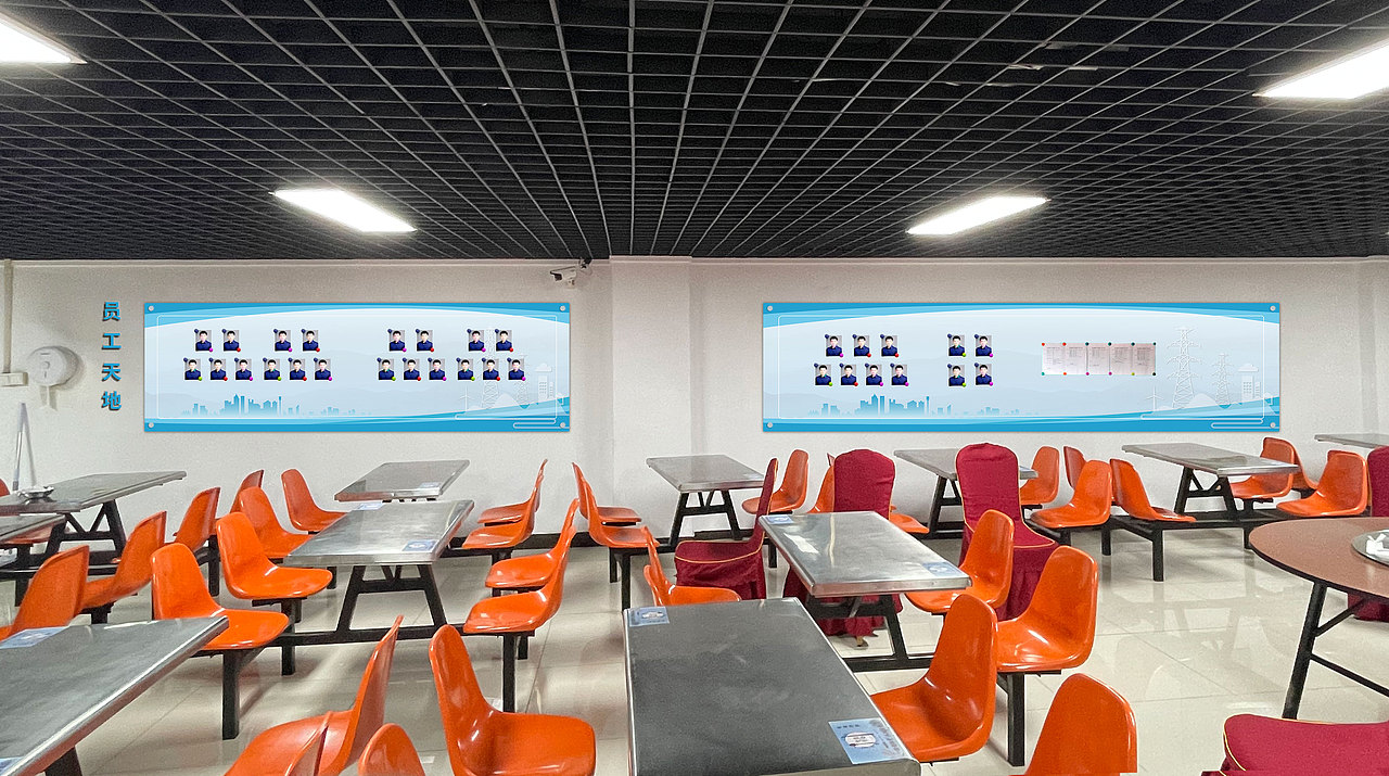 食堂墙面展示设计（图ZMzc0Nzk0NTA0） - 宣传物料 - 站酷设计师HORI设计原创素材 - 站酷ZCOOL