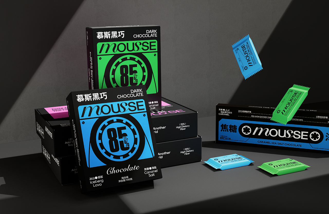 MOUSSE 慕斯黑巧品牌包装设计(图ZMzc0ODA0MzEy) - 包装 - 站酷设计师阿璨CC原创素材 - 站酷ZCOOL