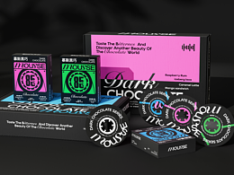 MOUSSE 慕斯黑巧品牌包装设计