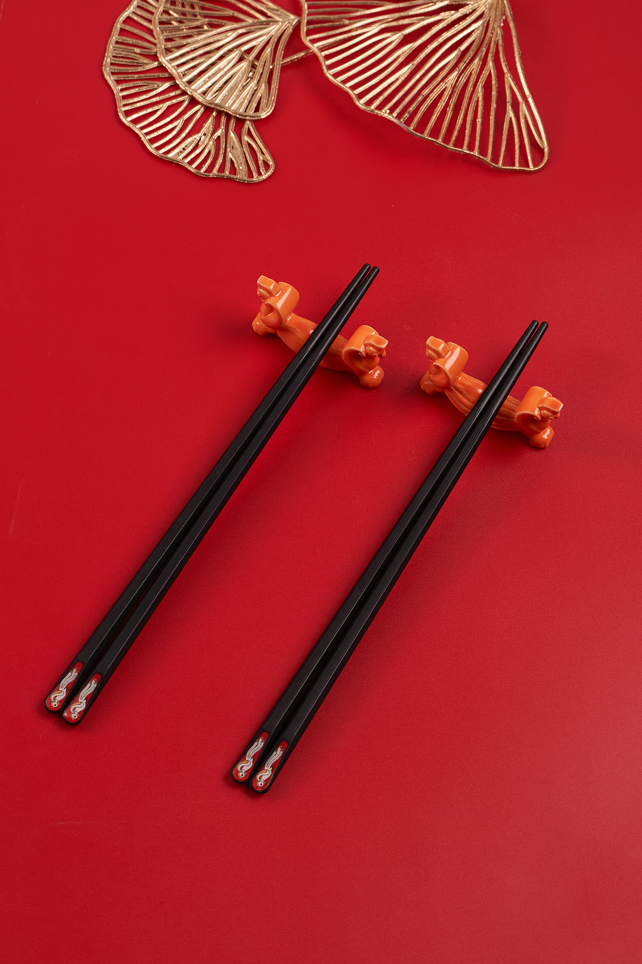 比翼双飞筷子—产品摄影