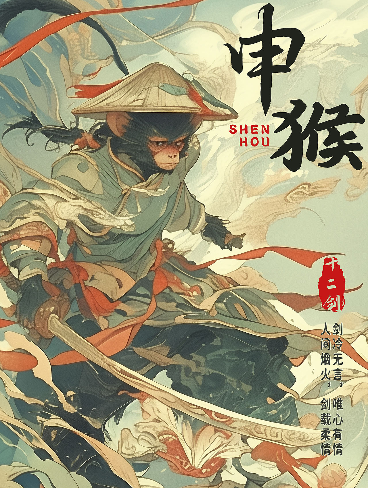 生肖十二剑客传（图ZMzc0ODA1Njcy） - 海报 - 站酷设计师柏霖smile原创素材 - 站酷ZCOOL