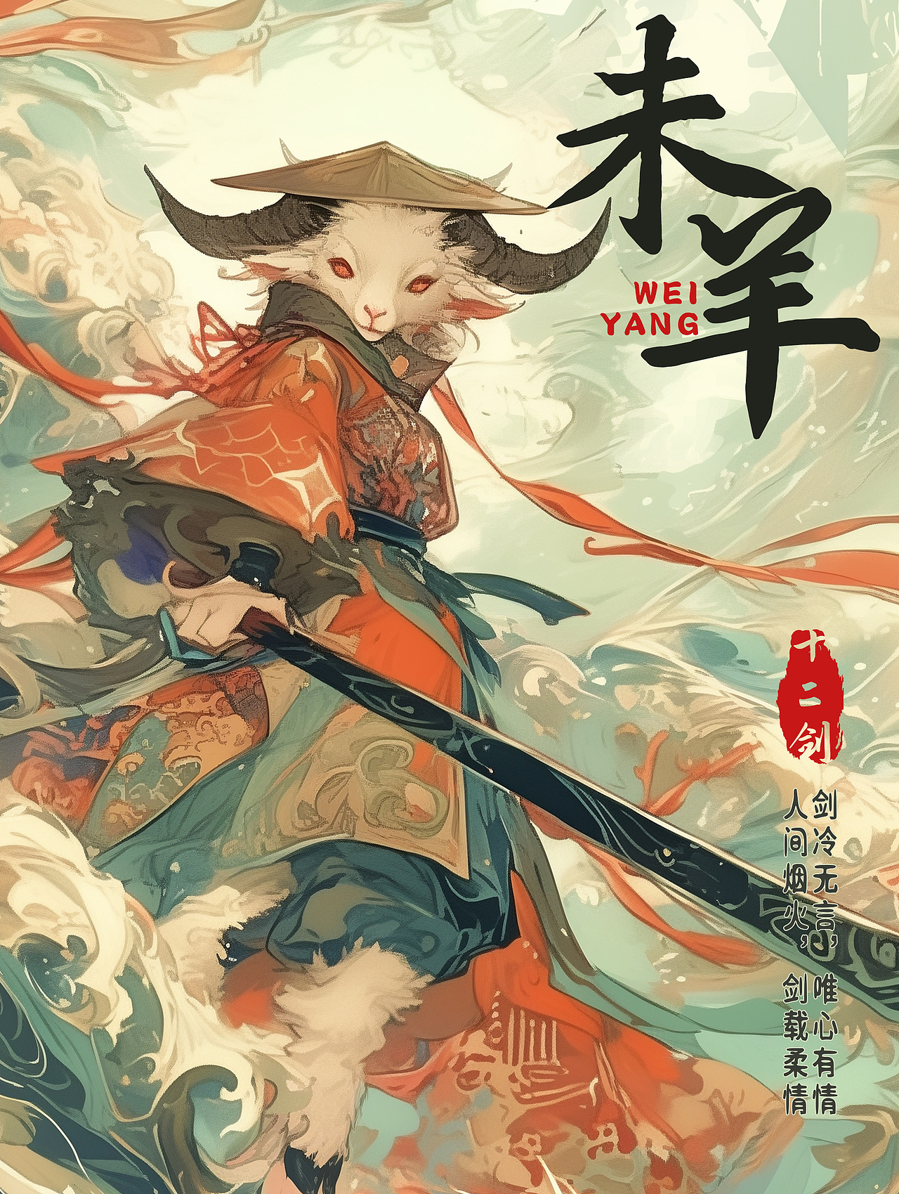 生肖十二剑客传（图ZMzc0ODA1Njg0） - 海报 - 站酷设计师柏霖smile原创素材 - 站酷ZCOOL