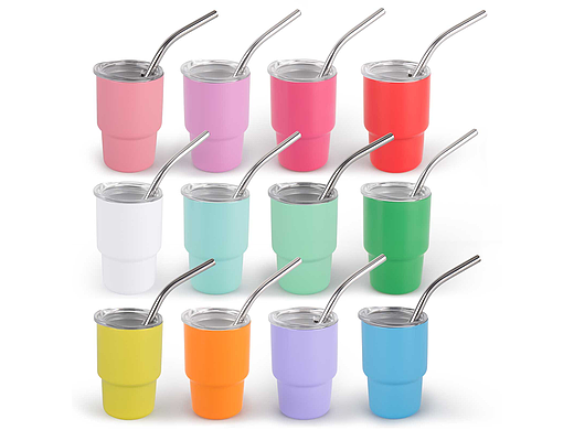 12色不锈钢水杯亚马逊产品主副图/A+设计 场景合成