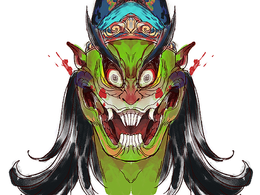 一个鬼头练习