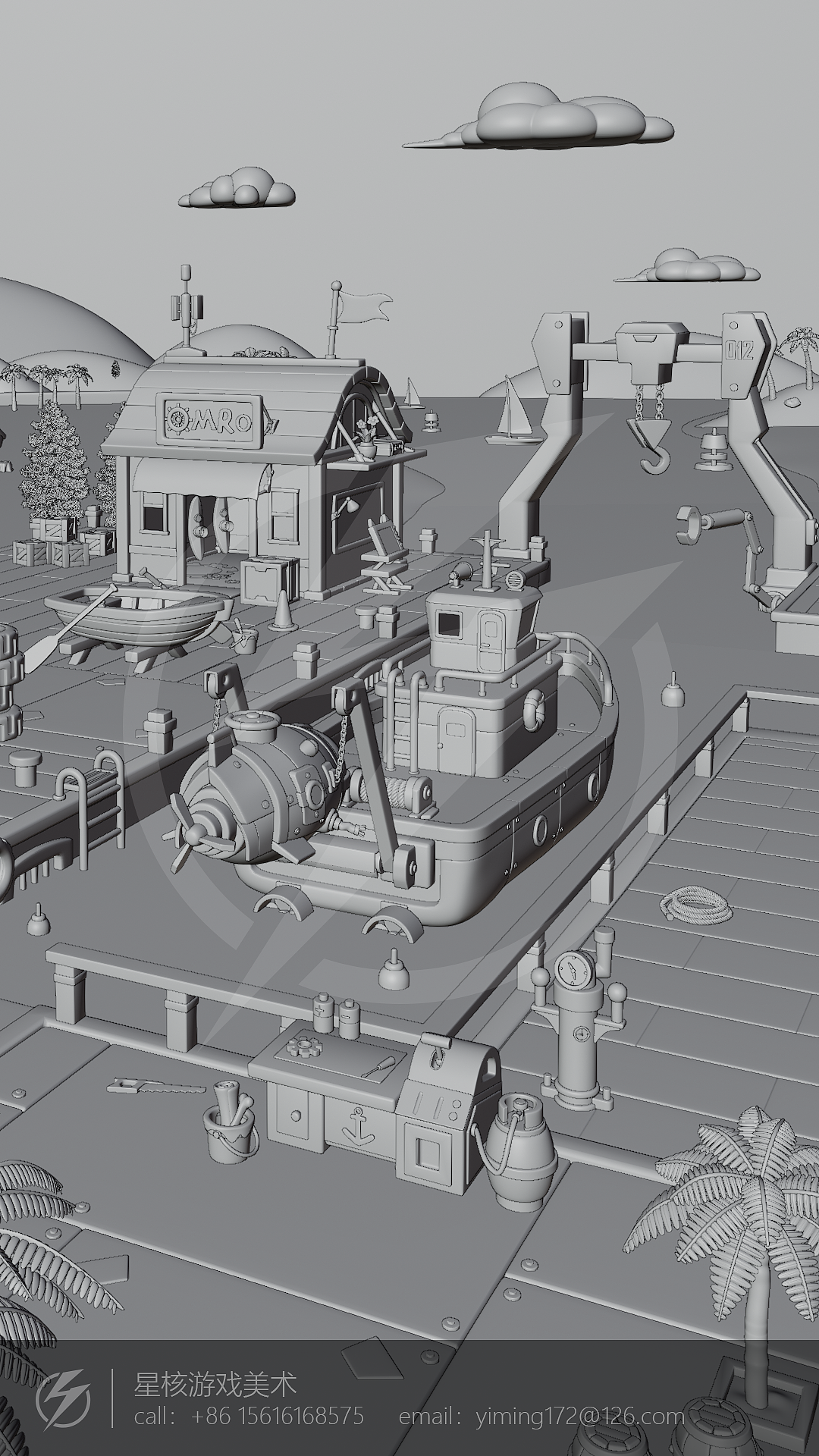 欧美卡通(船坞)