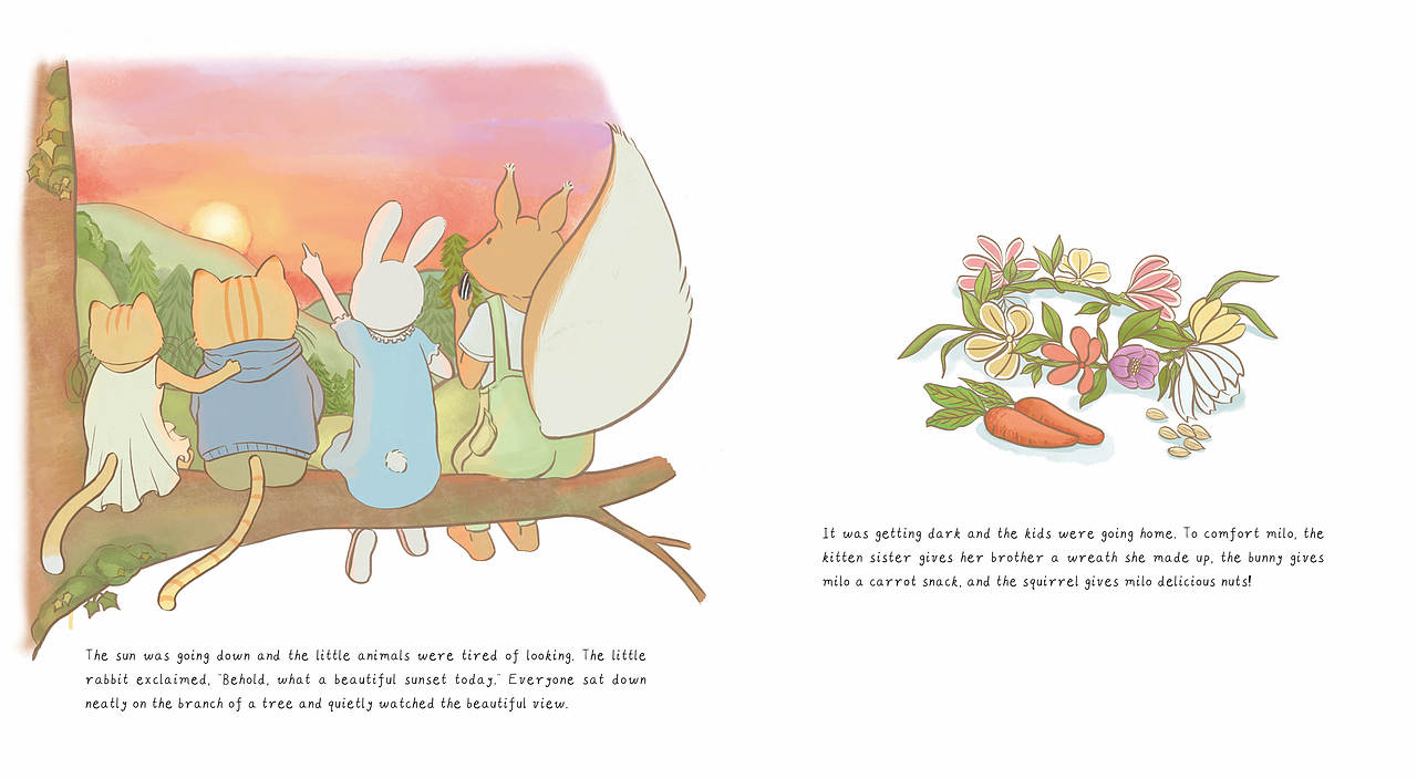 寻牙记-儿童绘本（图ZMzc0ODI1MTA4） - 绘本 - 站酷设计师花露鼠原创素材 - 站酷ZCOOL