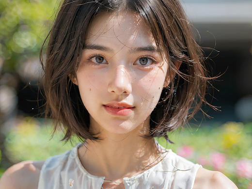 AI写真美女