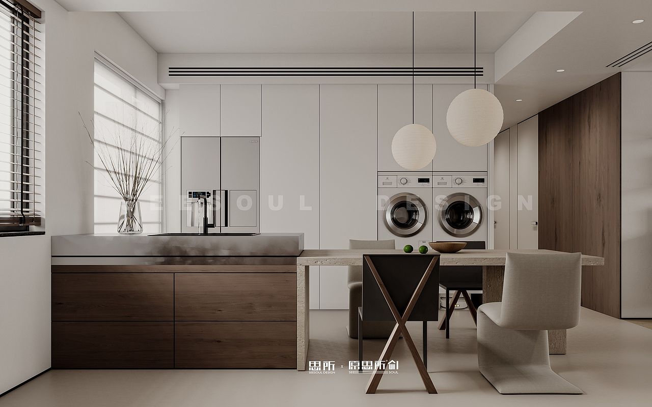 思所｜株洲-森林公馆-极简（图ZMzc0ODI1NjQw） - 家装设计 - 站酷设计师思所设计SEESOUL原创素材 - 站酷ZCOOL