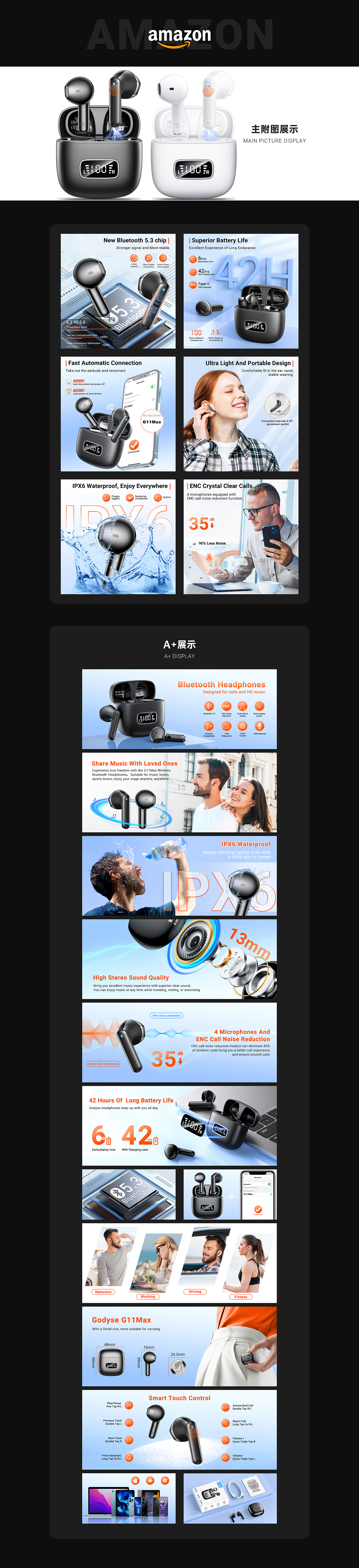 2024Amazon亚马逊作品【耳机合集篇】