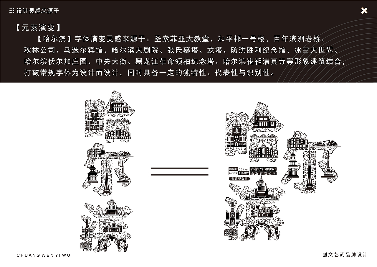 创文艺武×哈尔滨创和荟（图ZMzc0ODMzNzQw） - 包装 - 站酷设计师创文艺武品牌设计原创素材 - 站酷ZCOOL