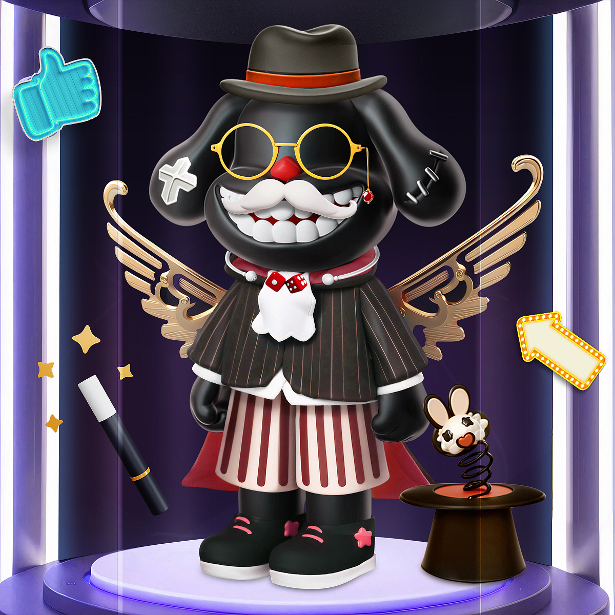 《CCDOG》PFP、NFT数字艺术、IP设计、3D风格