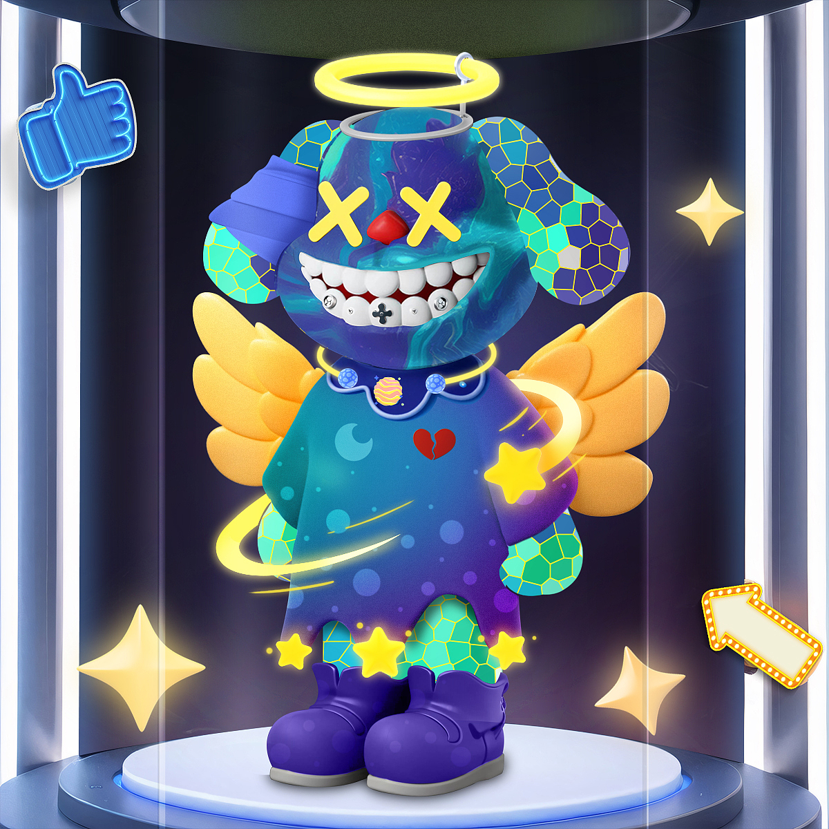 《CCDOG》PFP、NFT数字艺术、IP设计、3D风格