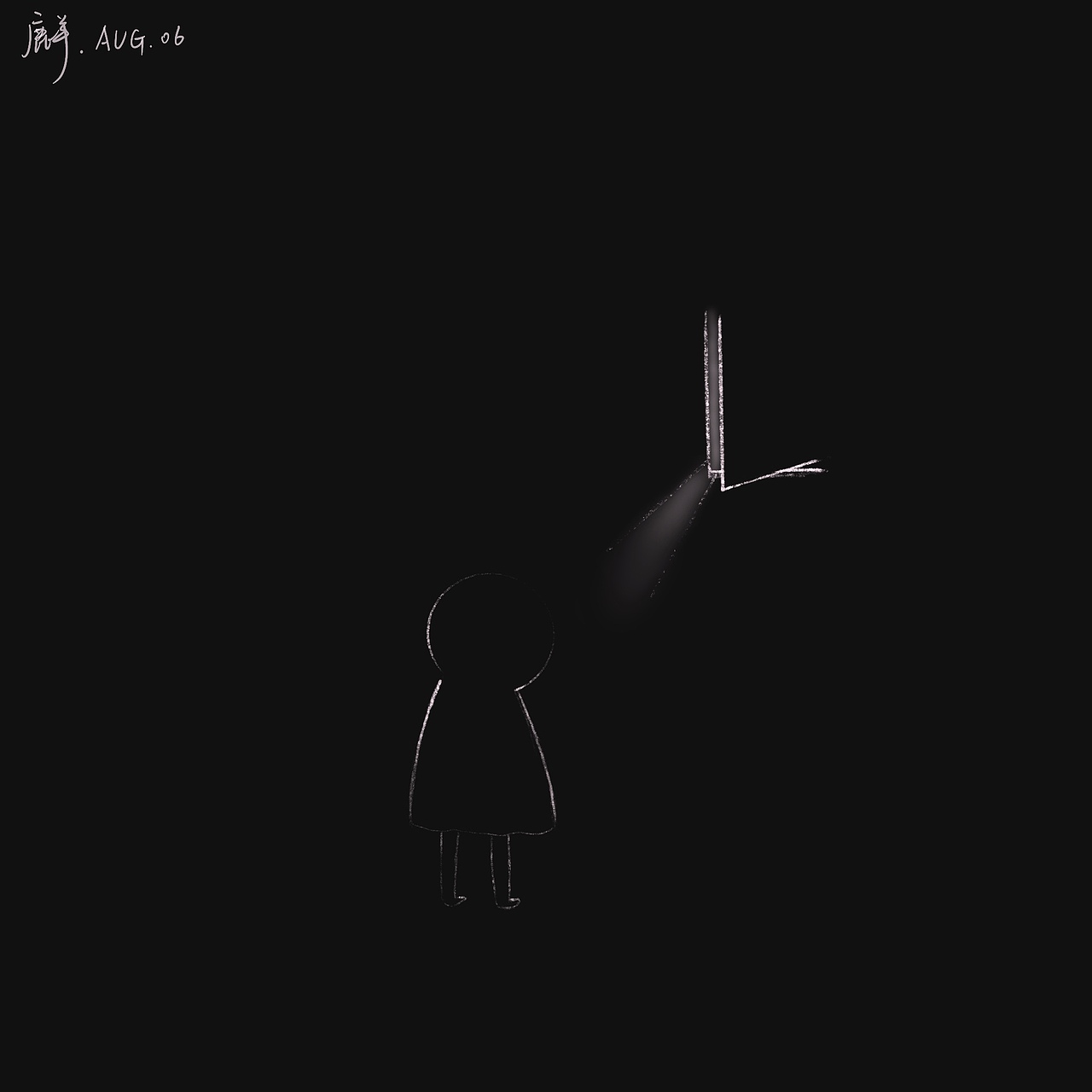 抬头看看吧（图ZMzc0ODQ5Mzky） - 艺术插画 - 站酷设计师鹿大羊原创素材 - 站酷ZCOOL