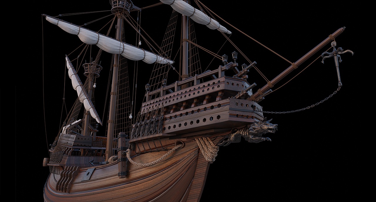 Carrack Sailing Ship