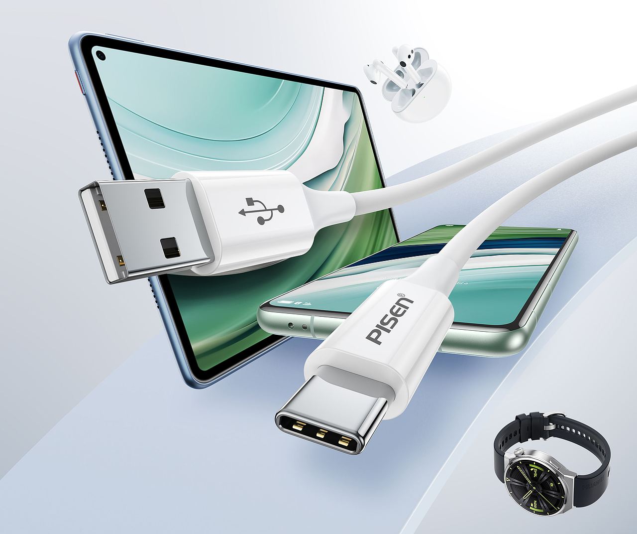 PISEN/品胜-产品渲染——【豆子】（图ZMzc0ODU3MDY0） - 产品 - 站酷设计师0点0000原创素材 - 站酷ZCOOL