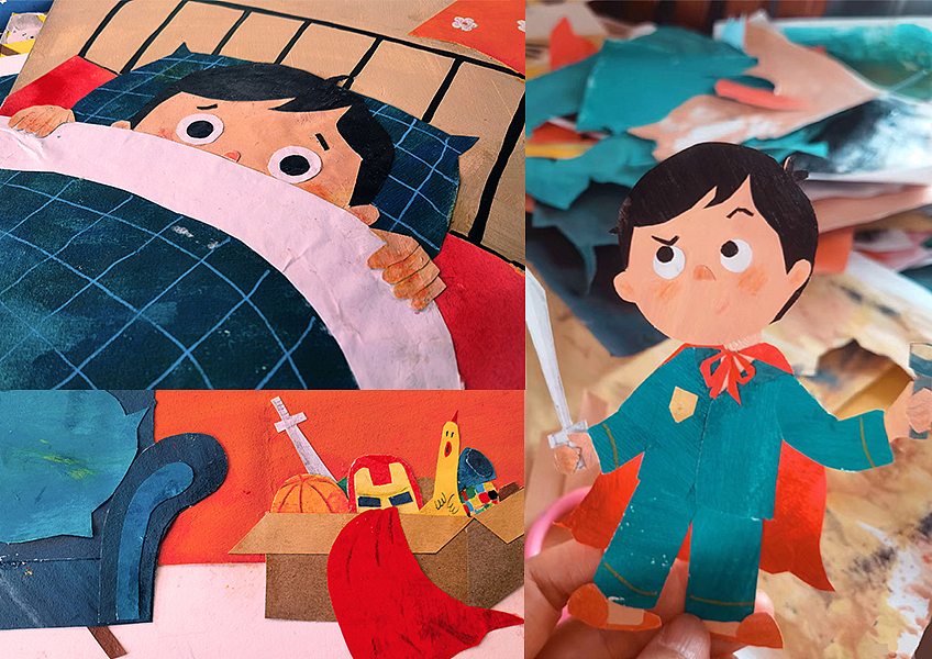 原创绘本《晚安卢卡》