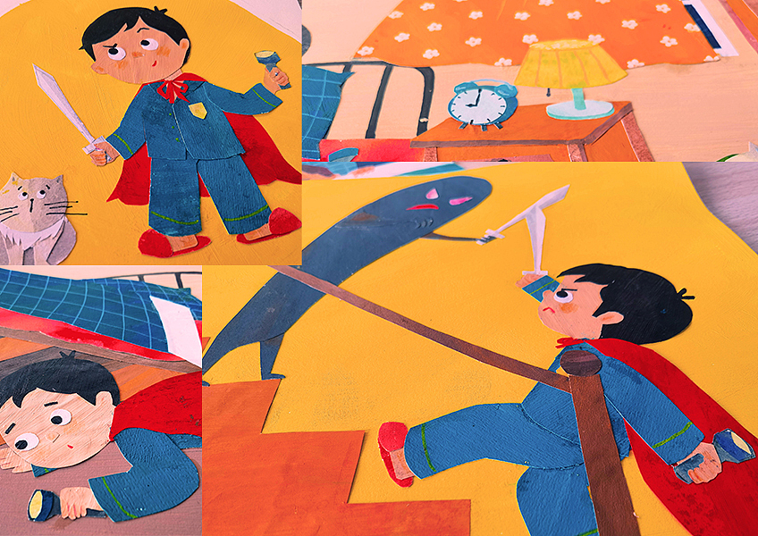 原创绘本《晚安卢卡》