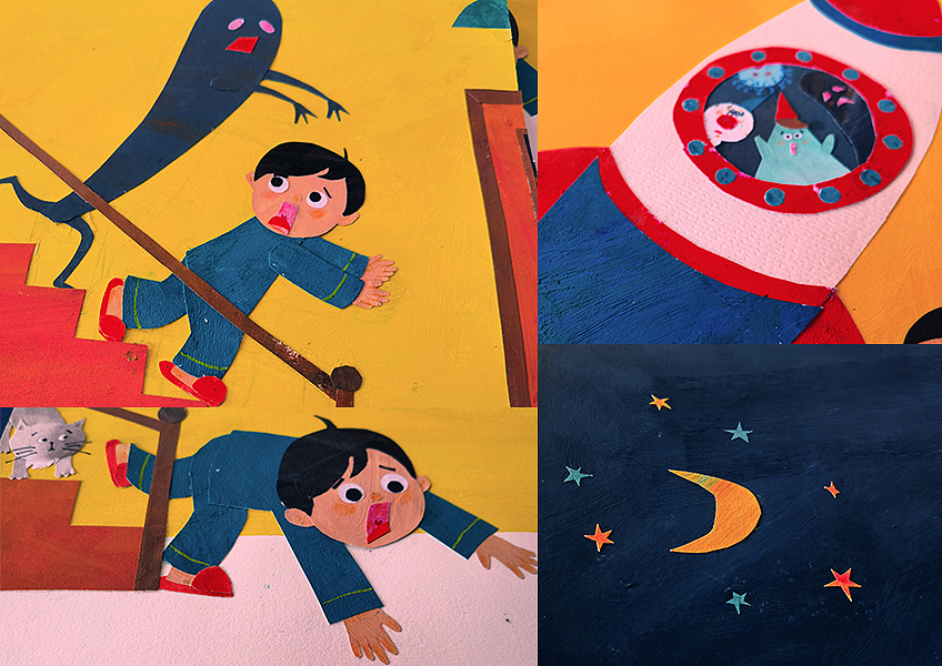 原创绘本《晚安卢卡》