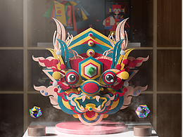 搞怪渲染小场景练习 Rendering exercise【4K】