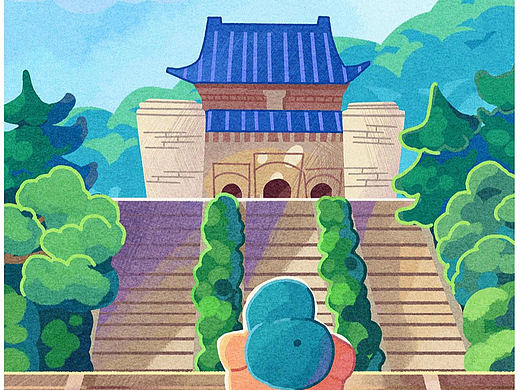 城市插画海报|插画练习