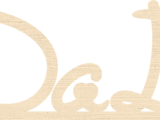 父亲节礼物，DAD相框