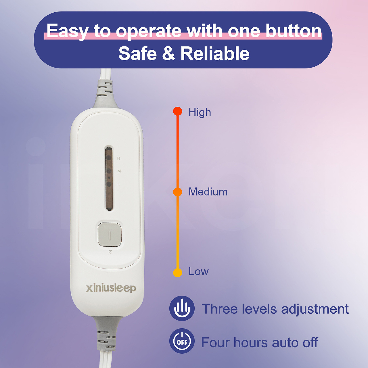 家纺 可加热电热披肩毯