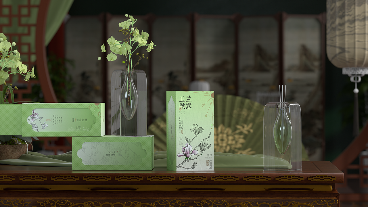 清风堂 | 无火香薰 | 全系列包装设计（图ZMzc0ODgzODA0） - 包装 - 站酷设计师云起_Design原创素材 - 站酷ZCOOL