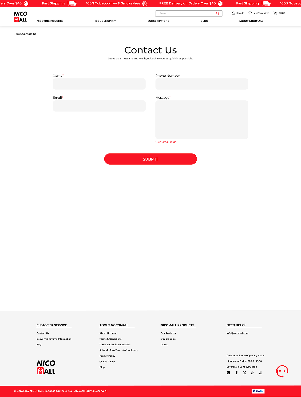 NICOMALL(跨境电商项目全界面)